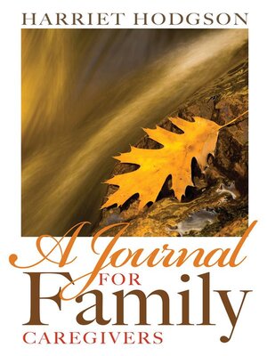 cover image of A Journal for Family Caregivers